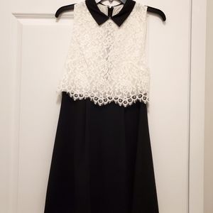 Alice and Olivia tuxedo dress